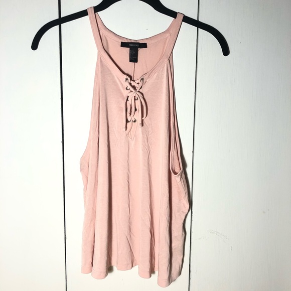 Forever 21 Tops - Forever21 light pink tank top